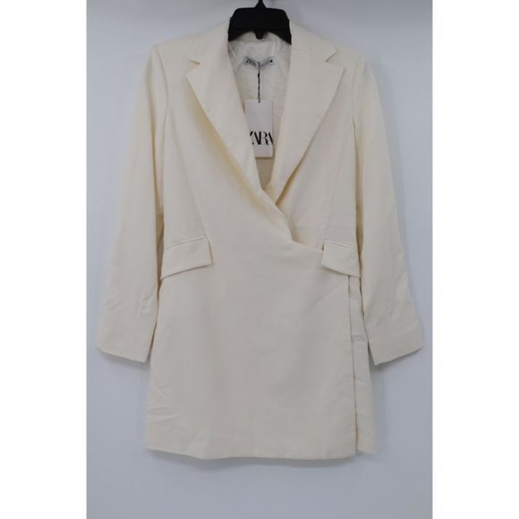 New $129 Zara women's XS long sleeve Blazer dress - Picture 2 of 12
